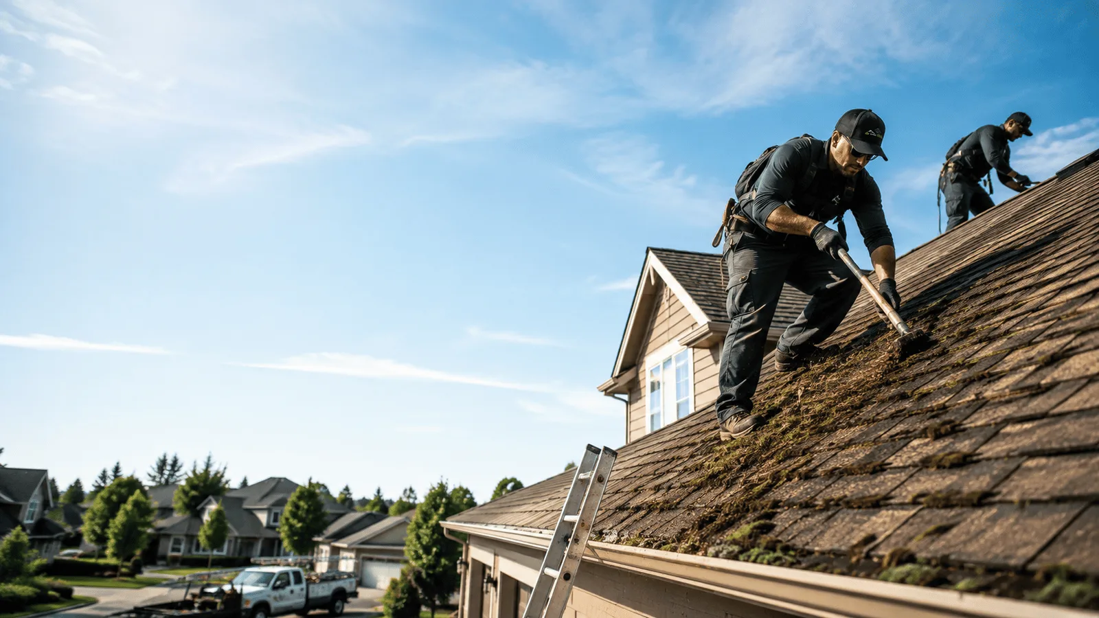 Roof Moss Removal in Lowland, NC near me
